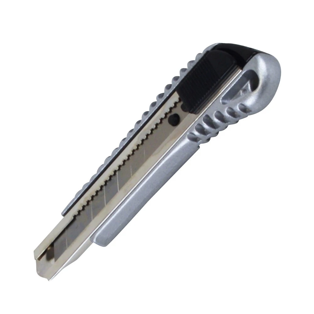 Teppichmesser Aus Aludruckguss Mit 18 Mm Abbrechklingen 1 Teppichmesser Aus Aludruckguss Mit 18 Mm Abbrechklingen