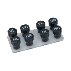 Reifenmarkier-Set 8-teilig, Schwarz