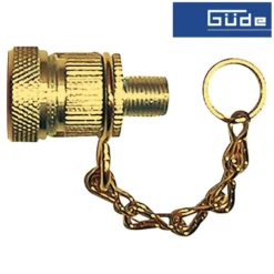 Güde GÜDE Fahrradnippel Aus Metall, Mit Befestigungskette