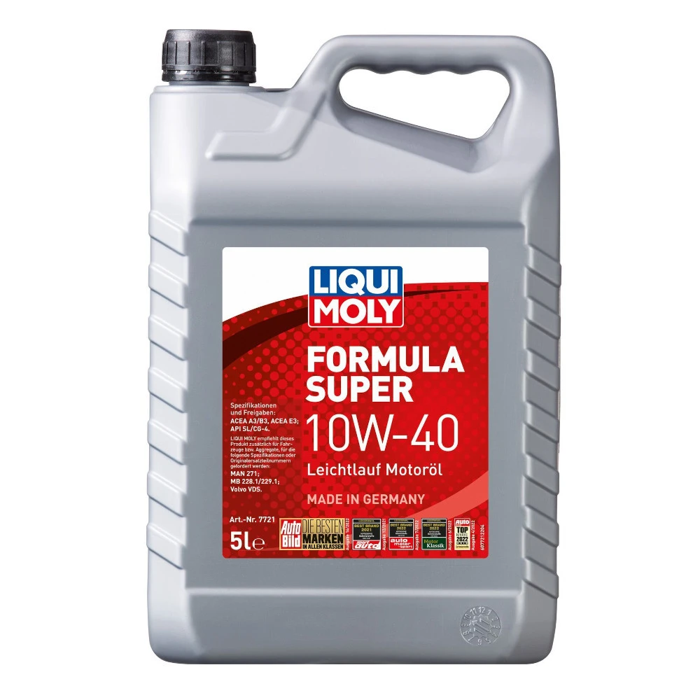 Liqui Moly 5L Formula Super 10W-40 Für Otto- Und Dieselmotoren 1 Liqui Moly 5L Formula Super 10W-40 Für Otto- Und Dieselmotoren