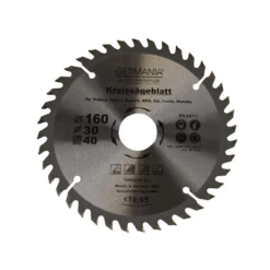 H.M. Holz-Sägeblatt Durchmesser Ø 160 Mm Mit 40 Zähne