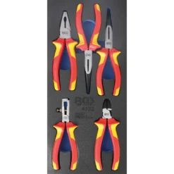 BGS Werkstattwageneinlage 1/3 Mit 5-teiligen Zangen-Satz