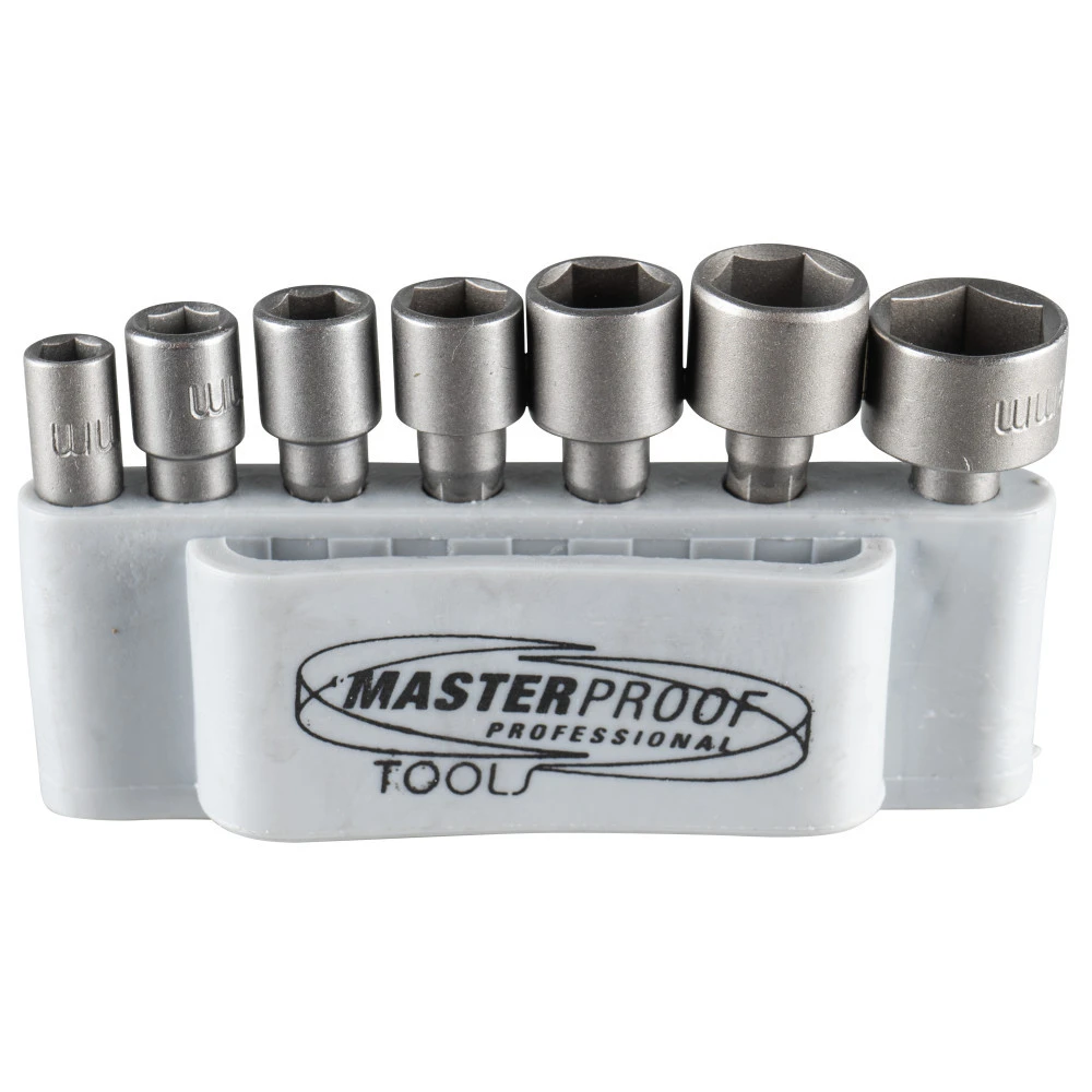 Stecknüsse Set 8-teilig 5-13 Mm Für Akkuschrauber 1 Stecknüsse Set 8-teilig 5-13 Mm Für Akkuschrauber