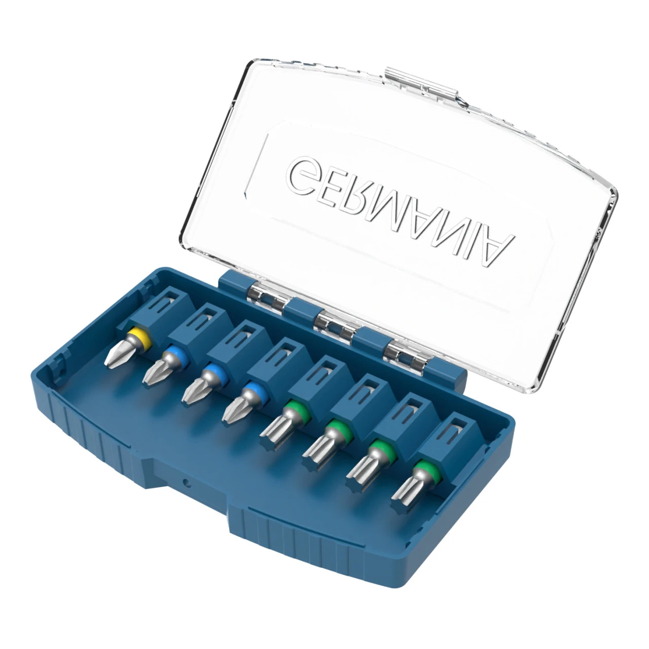 GERMANIA Bit-Satz 8-teilig Mit Aufbewahrungsbox 1 GERMANIA Bit-Satz 8-teilig Mit Aufbewahrungsbox