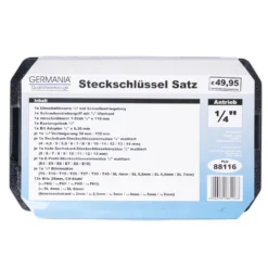 GERMANIA Steckschlüsselsatz 58-teilig Mit Koffer -Geschäft Für Heimwerkzeuge 2QVVrfYXaCOyISG 1280x1280