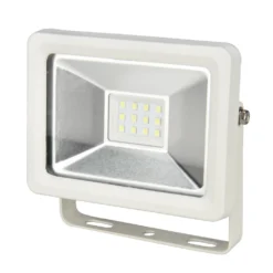 LED Flutlichtstrahler 10 W Aus Aluminium In Weiß