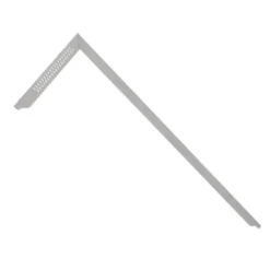 Meister Zimmermannswinkel 90° 325x800mm Stahl Gelocht Schreinerwinkel Messwinkel