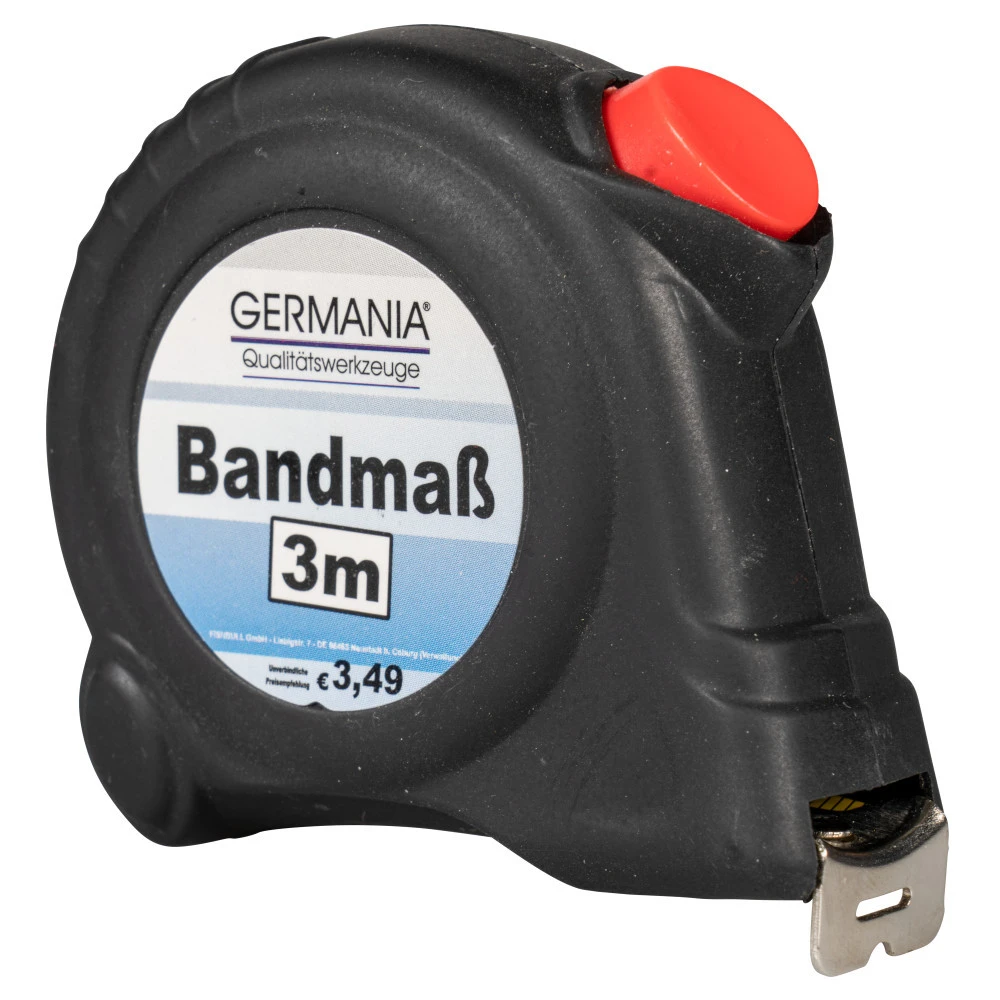 Maßband 3m Metall Autostop Softgrip Bandmaß Rollbandmaß Rollmaßband Messband 2 Maßband 3m Metall Autostop Softgrip Bandmaß Rollbandmaß Rollmaßband Messband – Bild 2