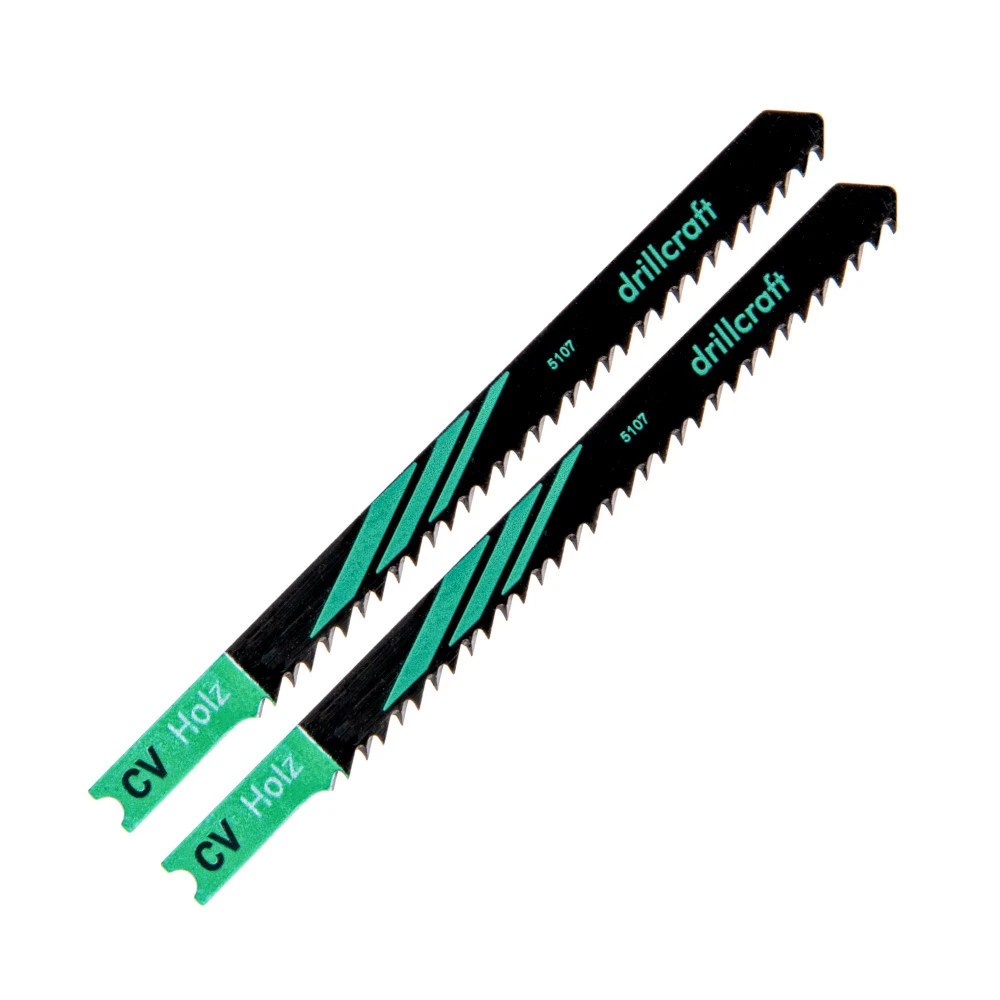 Stichsägeblatt-Set 2 Stück 100 X 2,5 Cm Mit 32 Zahn Und U-Aufnahme 1 Stichsägeblatt-Set 2 Stück 100 X 2,5 Cm Mit 32 Zahn Und U-Aufnahme