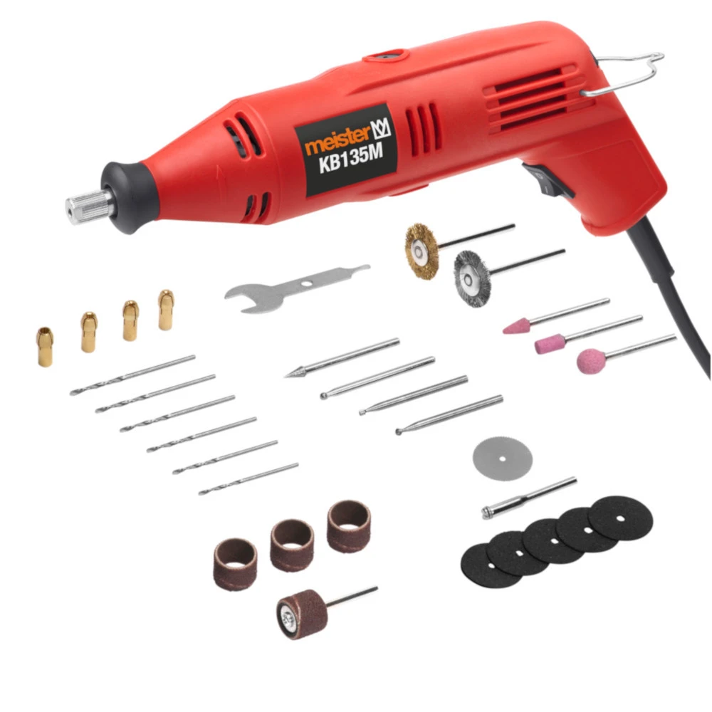 Hand-Schleifmaschine Und Bohrmaschine KB135M 135 Watt Im Koffer 1 Hand-Schleifmaschine Und Bohrmaschine KB135M 135 Watt Im Koffer