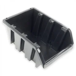 Prosperplast Sichtlagerkasten 230x160x120 Mm NP10 Schwarz