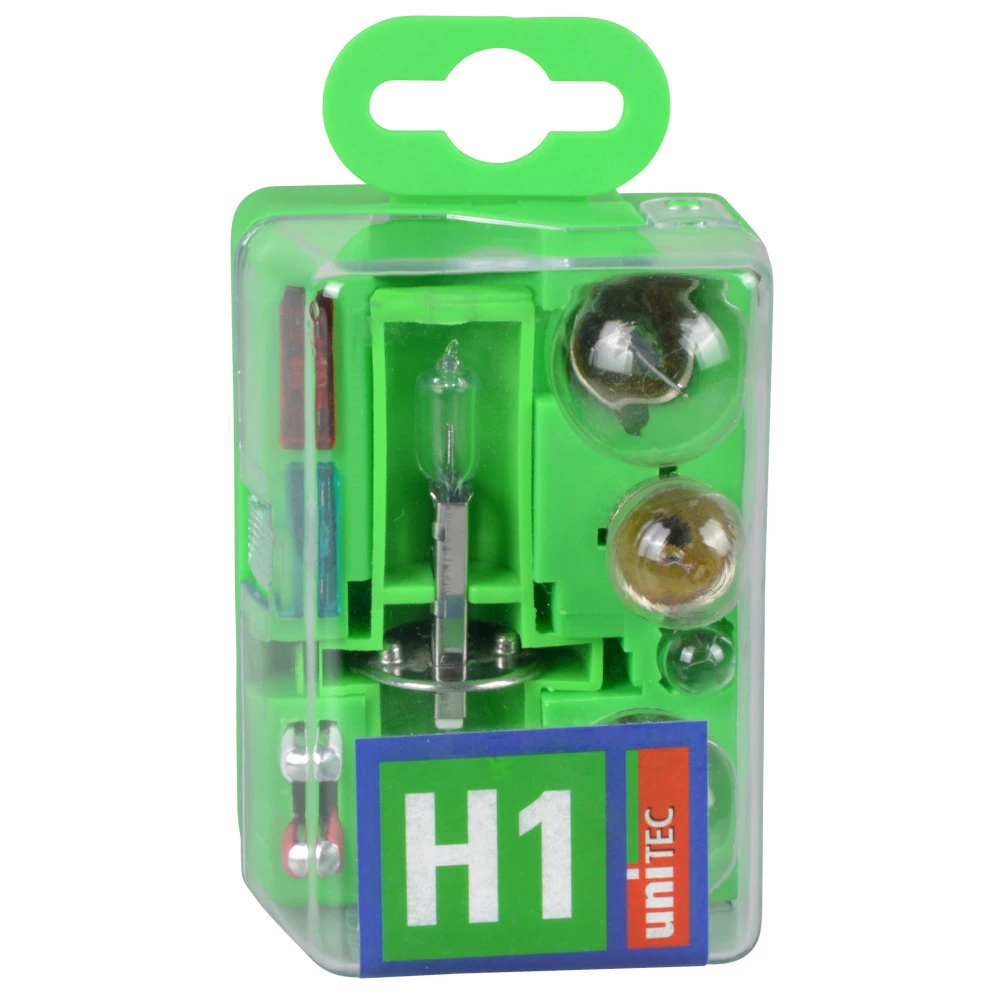 KFZ Lampenersatzkasten Set 9-teilig H1 12 Volt 1 KFZ Lampenersatzkasten Set 9-teilig H1 12 Volt