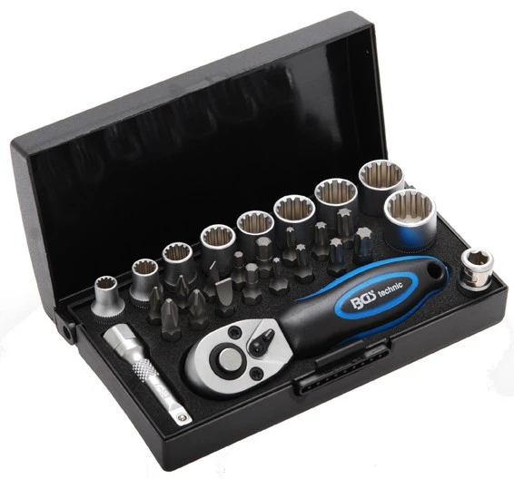 Steckschlüsselsatz 1/4" 28-tlg. 1 Steckschlüsselsatz 1/4" 28-tlg.