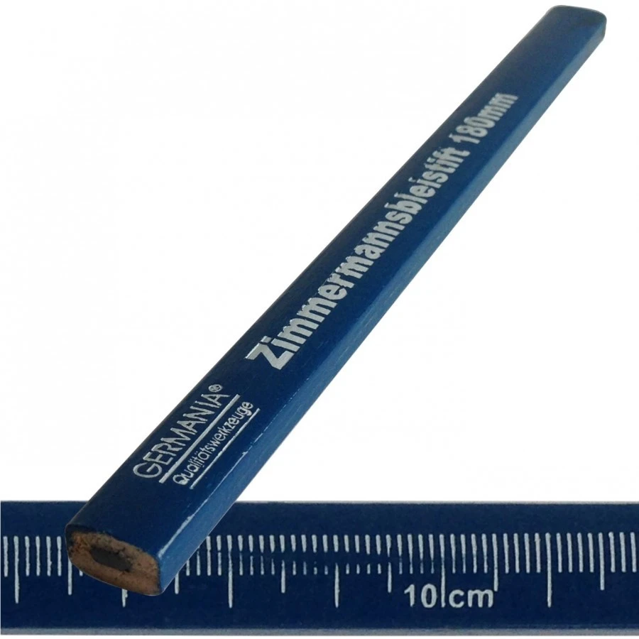 Zimmermannsbleistift 180mm Mit Skalierung Schreinerstift Bleistift 1 Zimmermannsbleistift 180mm Mit Skalierung Schreinerstift Bleistift