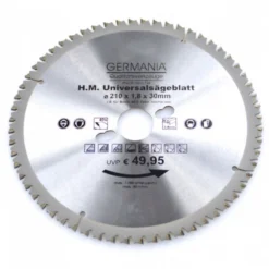 HM Multi Sägeblatt 210x30 Mm 60 Zähne Universal