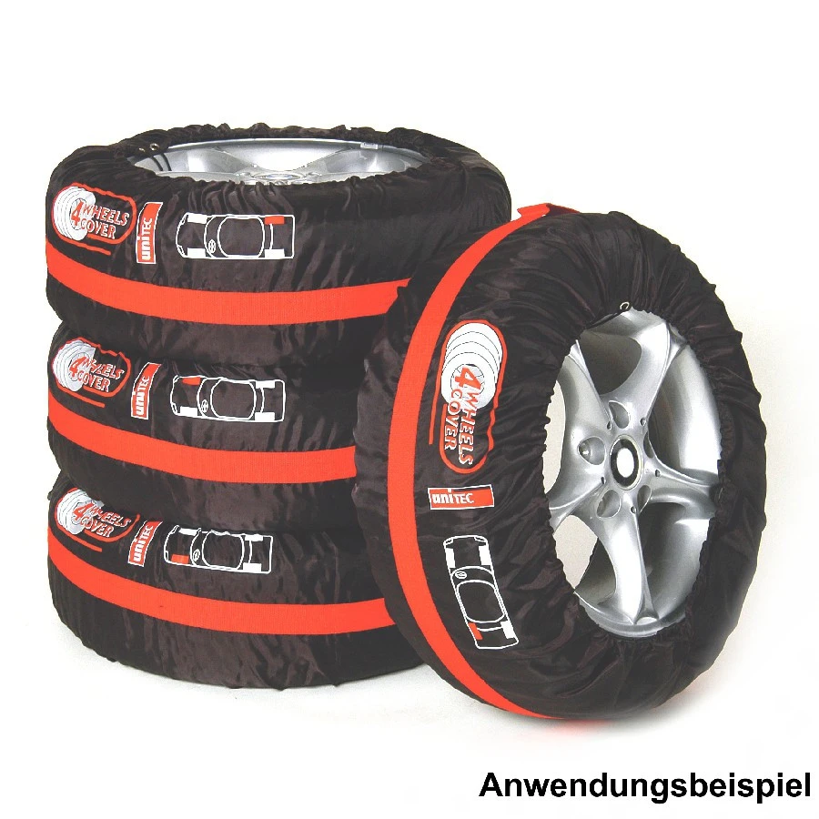 Reifentaschen 4Stück Schwarz 13'' Bis 18'' Autoreifentaschen Aufbewahrung Schutz 1 Reifentaschen 4Stück Schwarz 13'' Bis 18'' Autoreifentaschen Aufbewahrung Schutz