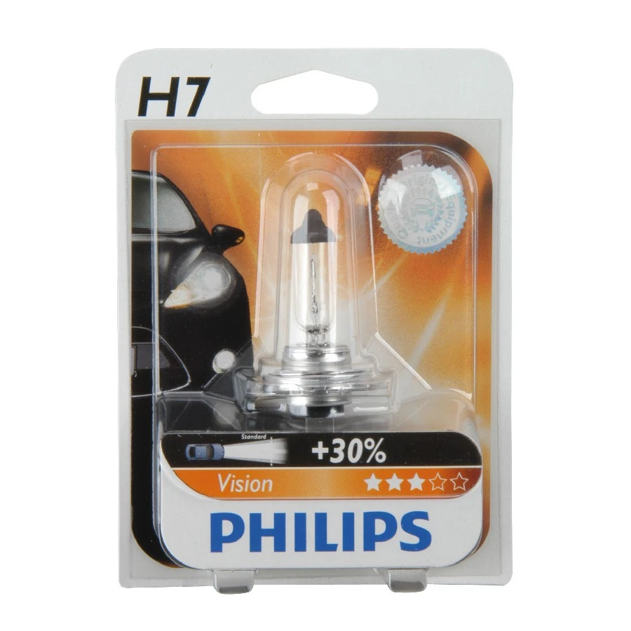 Scheinwerferlampe Philips Vision H7 12 V, 55 W 1 Scheinwerferlampe Philips Vision H7 12 V, 55 W