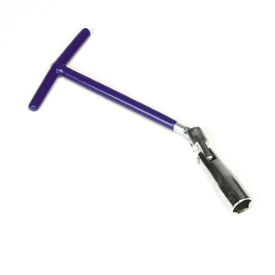 Zündkerzenschlüssel 16 Mm T-Griff Doppelgelenk 1 Zündkerzenschlüssel 16 Mm T-Griff Doppelgelenk