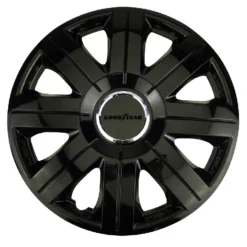 Goodyear Radkappen 16 Zoll, 4 Stück, Schwarz Glanz, Flexo