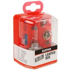 EUFAB Lampenersatzkasten Set 7-teilig H7 Mit 12V