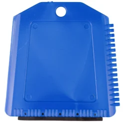 Eiskratzer Trapezförmig Aus Blauem Kunststoff Mit Aufhängöse