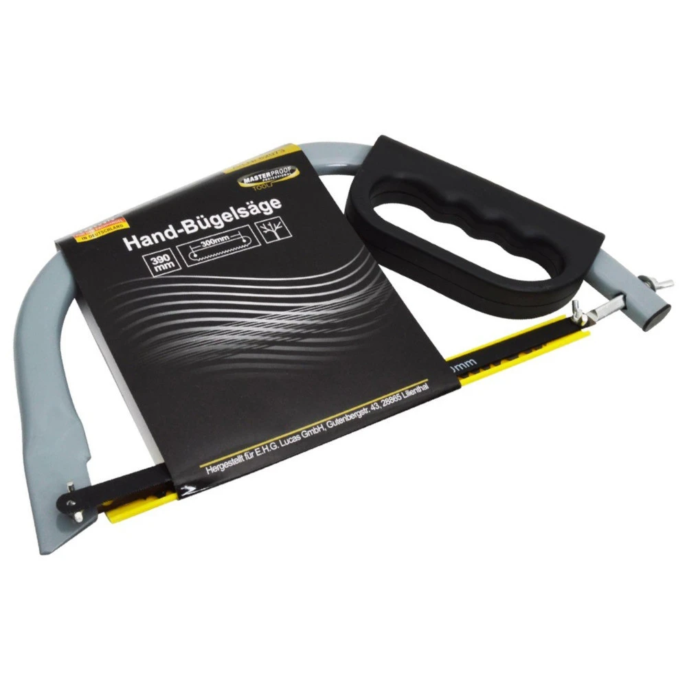 Hand-Bügelsäge 390 Mm Mit Sägeblätter 2 Hand-Bügelsäge 390 Mm Mit Sägeblätter – Bild 2