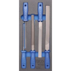 BGS Werkstattwageneinlage 1/3 Mit 5-teiligen Feilen-Satz