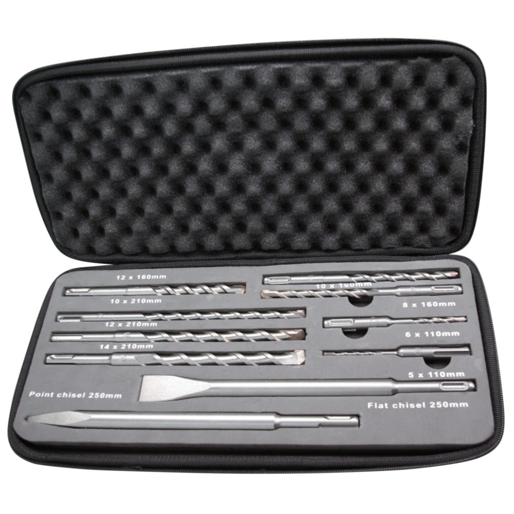 GERMANIA SDS Plus Bohrer Und Meißel Set 10-teilig 1 GERMANIA SDS Plus Bohrer Und Meißel Set 10-teilig