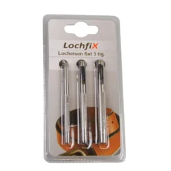 Locheisen 3-tlg 3/4/5mm