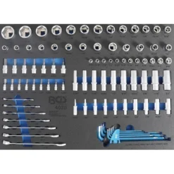 BGS Werkstattwageneinlage 567x 408 X 32 Mm, Größe 3/3, 90-teilig