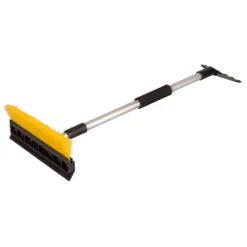 Eiskratzer Mit Schneebesen Und Teleskopstab 53 Cm