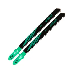 Stichsägeblatt-Set 2 Stück 100 X 2,5 Mm Mit 28 Zahn Und T-Aufnahme