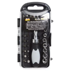 Steckschlüsselsatz 30-teilig Aus CV-Stahl