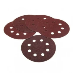 Schleifscheibe Schleifpapier Rund 5 St. 125mm Korn 180