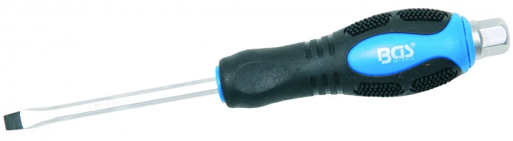 Schraubendreher, Schlitz 6x100 Mm Mit Außen-6-kant 1 Schraubendreher, Schlitz 6x100 Mm Mit Außen-6-kant