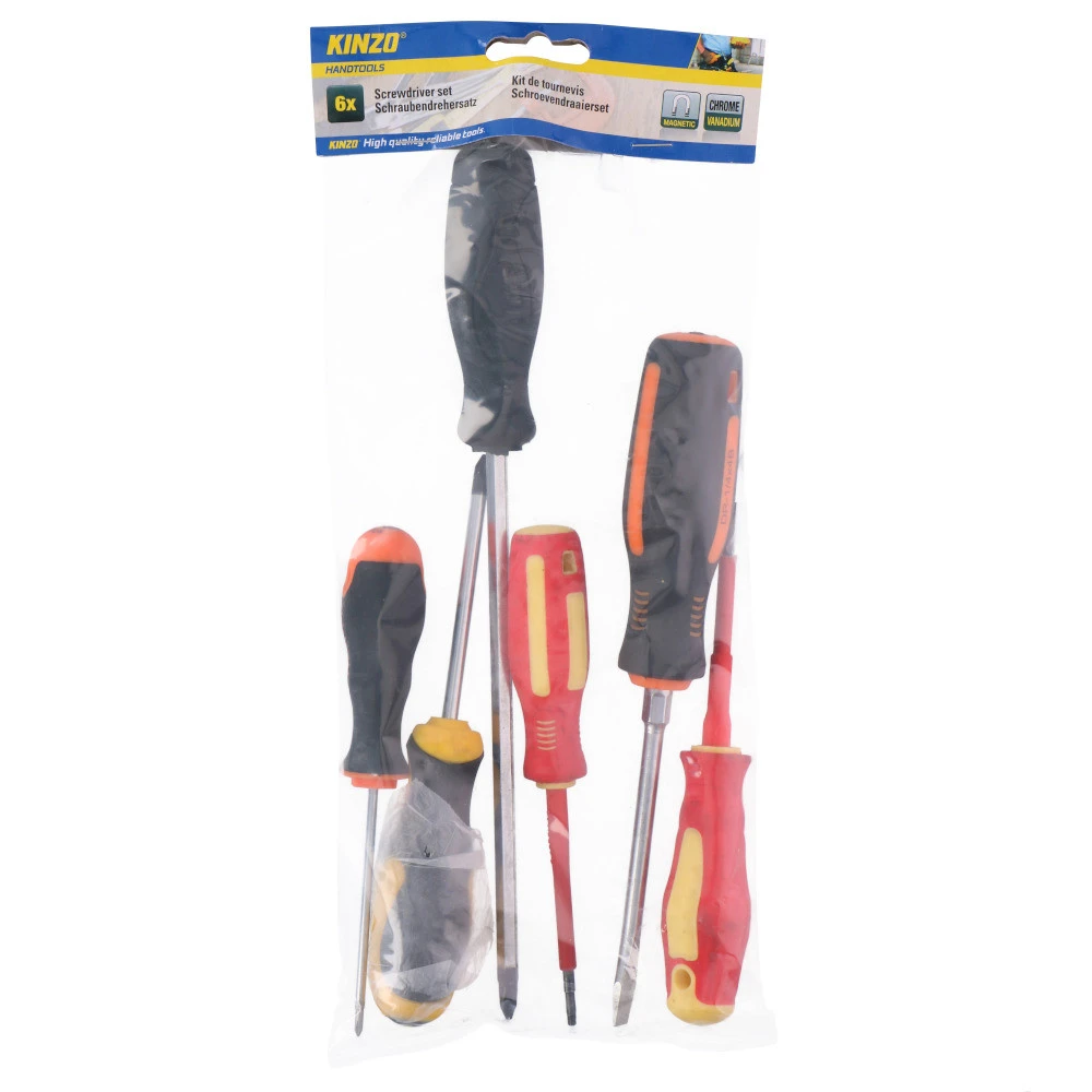 Schraubendreher Set 6-teilig Mit Aufhängöse 2 Schraubendreher Set 6-teilig Mit Aufhängöse – Bild 2