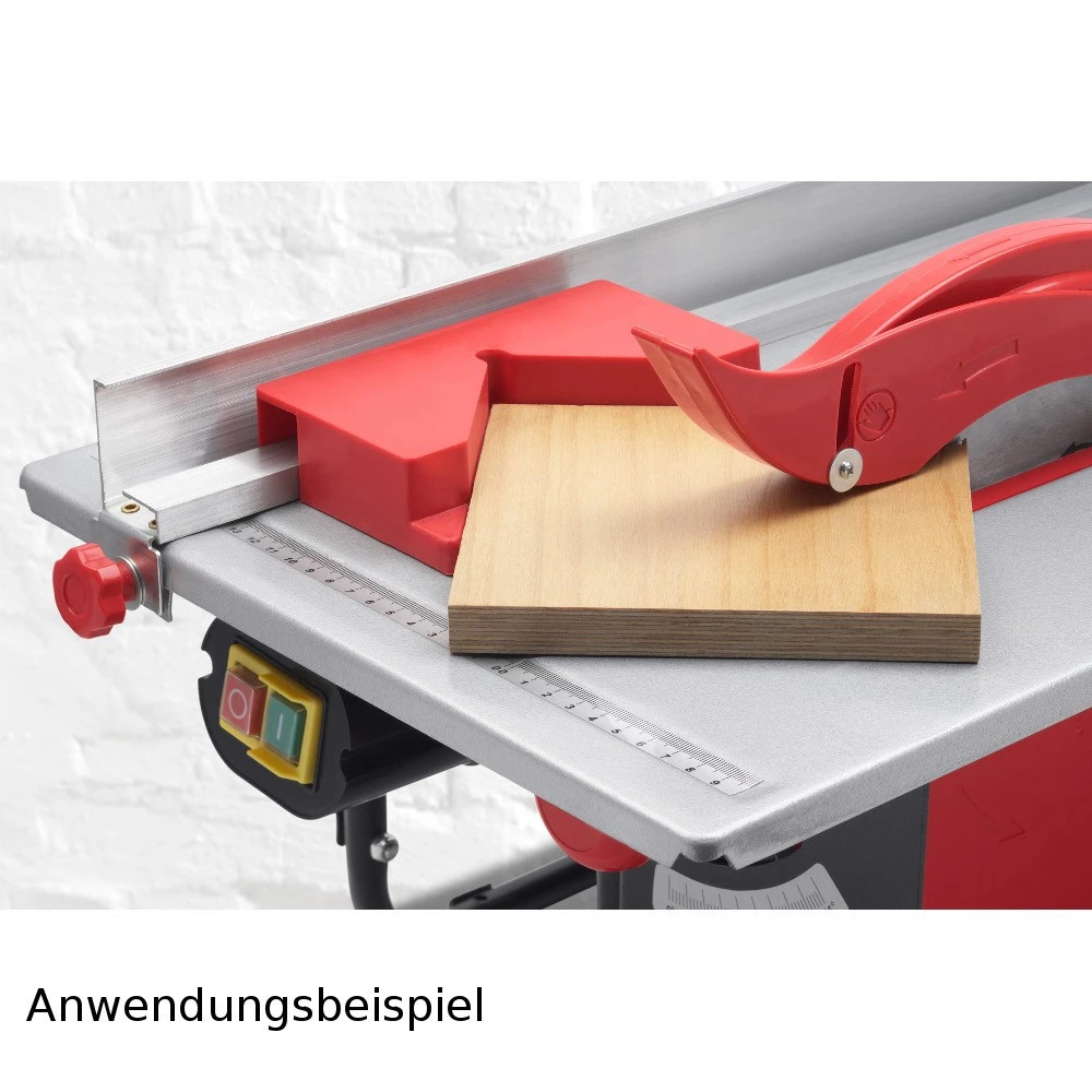 Tischkreissäge 800 Watt Mit Hartmetallbestücktem Sägeblatt 2 Tischkreissäge 800 Watt Mit Hartmetallbestücktem Sägeblatt – Bild 2