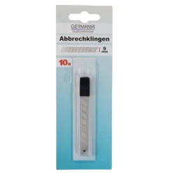 GERMANIA Abbrechklingen 9 Mm 10 Stück