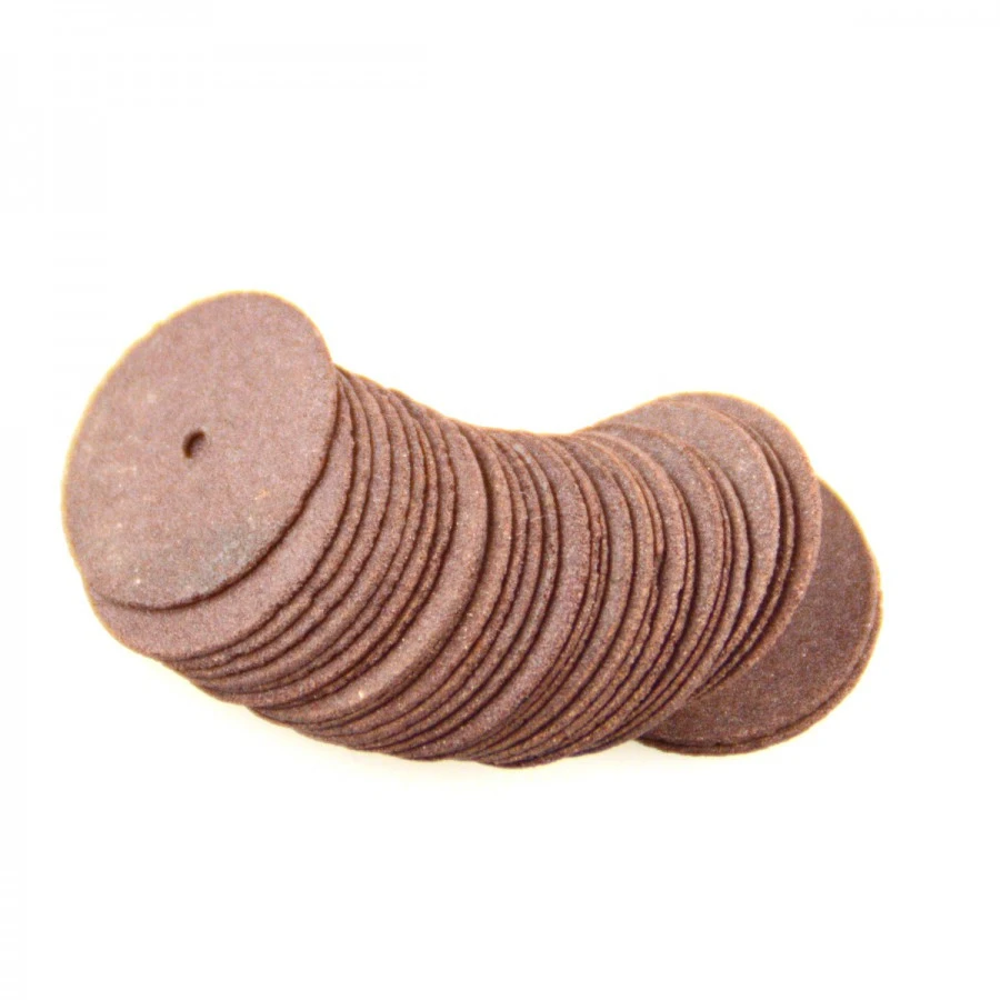 Trennscheiben Set 30tlg Ø24x0,65mm Fiberglas Metall Holz Keramik Schleifscheiben 2 Trennscheiben Set 30tlg Ø24x0,65mm Fiberglas Metall Holz Keramik Schleifscheiben – Bild 2