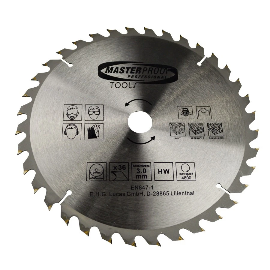 Kreissägeblatt Ø 300 Mm Mit 36 Gehärteten Zähnen 1 Kreissägeblatt Ø 300 Mm Mit 36 Gehärteten Zähnen