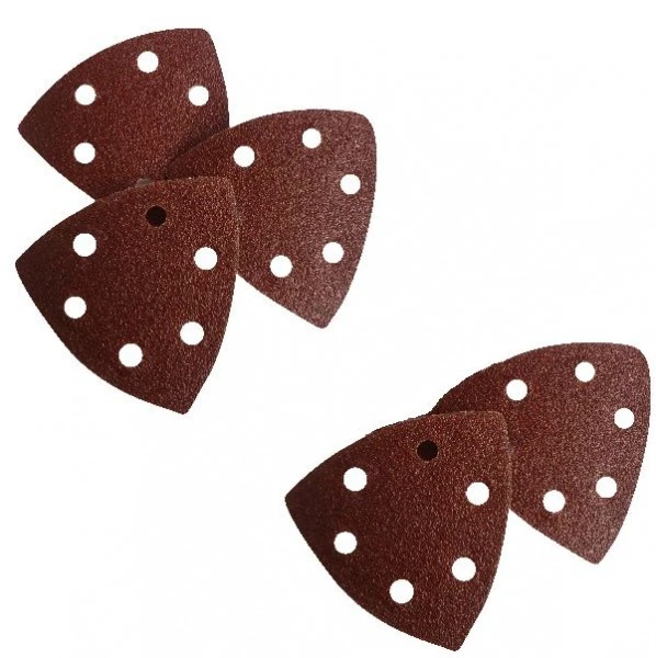 Schleifpapier Schleifpapier Dreieck 5 St. 90mm Korn 40 1 Schleifpapier Schleifpapier Dreieck 5 St. 90mm Korn 40