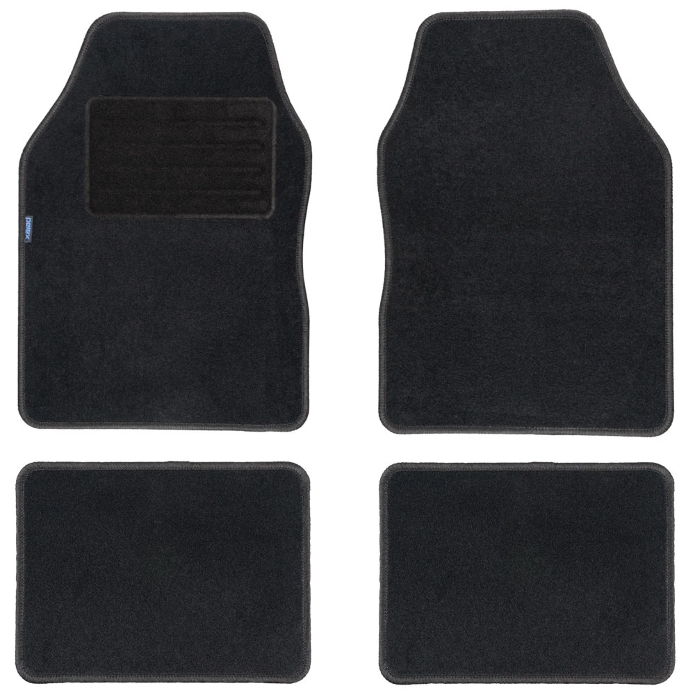 Fußmatten Set Florida 3 Universal, 4-teilig In Schwarz 1 Fußmatten Set Florida 3 Universal, 4-teilig In Schwarz