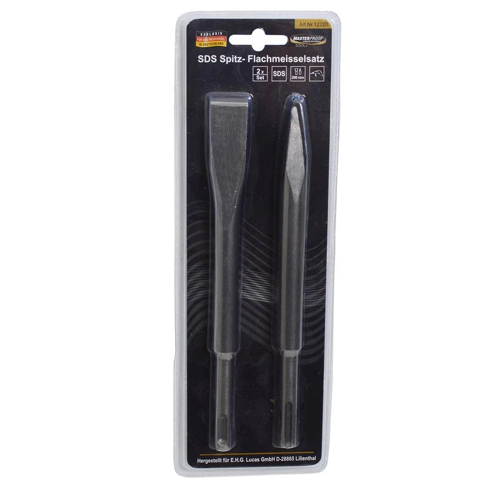 SDS Plus Meißel-Satz 2-teilig 200 Mm 1 SDS Plus Meißel-Satz 2-teilig 200 Mm