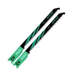 Stichsägeblätter 75 Mm HCS Kurven Mit U-Schaft 2 Stück